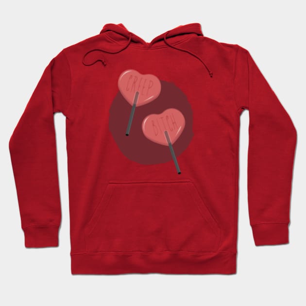 Creepy Cute Lollipops Hoodie by Sasyall